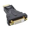 InLine Adapter - DisplayPort Stecker auf DVI-D 24+1 Buchse