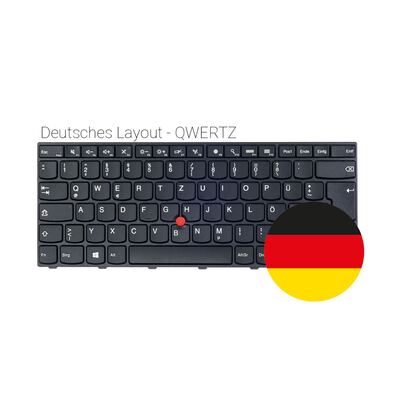 Deutsches Keyboard für Lenovo ThinkPad X380 (Yoga)