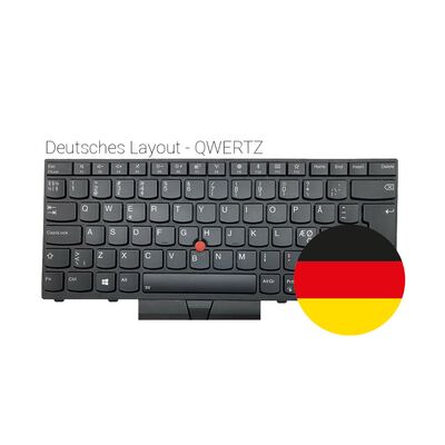 Deutsches Keyboard ThinkPad T480s T490 L380/480/490 - ReNew