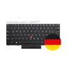 Deutsches Keyboard für Lenovo ThinkPad L13 (Yoga) X390 X280 - silber ReNew
