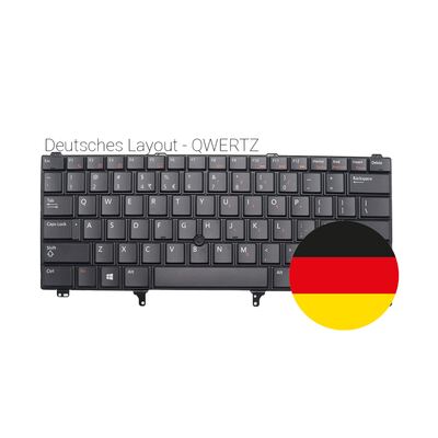 Keyboard für Dell Latitude E6220 E6230 E6320 E6330 E6420 E6430 - Deutsch - Renew - Deutsch