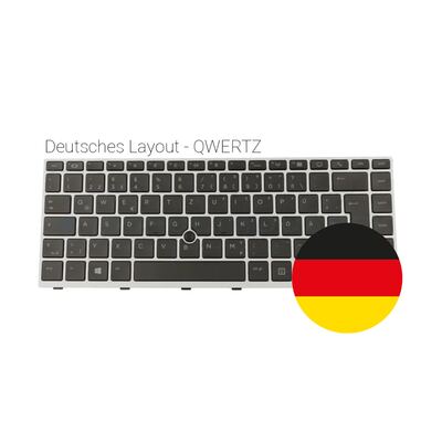 Deutsches Keyboard Backlight für HP 740 745 840 G5 & G6