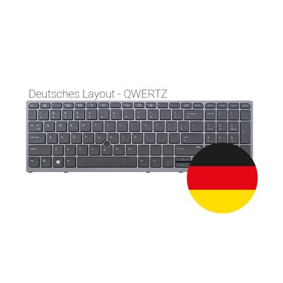 Deutsches Keyboard Backlight für HP ZBook 15 17 G3 G4 - ReNew