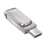 SanDisk Ultra Dual Drive Luxe - USB 3.1 Stick - Type-A & Type-C - - 128GB
