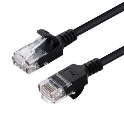 MicroConnect CAT6 U/UTP SLIM Network Cable - 5m, Black