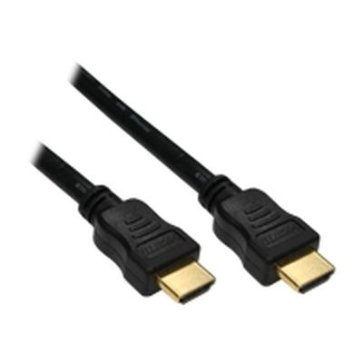 InLine® HDMI-High Speed Kabel mit Ethernet, Type C Stecker / Stecker, schwarz - 3m