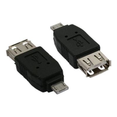InLine USB-Adapter - Micro-USB Adapter, Micro-A Stecker an USB A Buchse