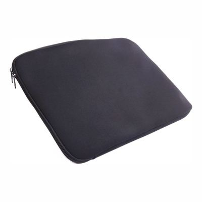 Notebook Neopren Sleeve ohne Tragegriff - diverse Größen - schwarz