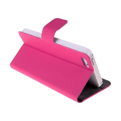 Handytasche für das iPhone 5 mit Smartcover - rosa