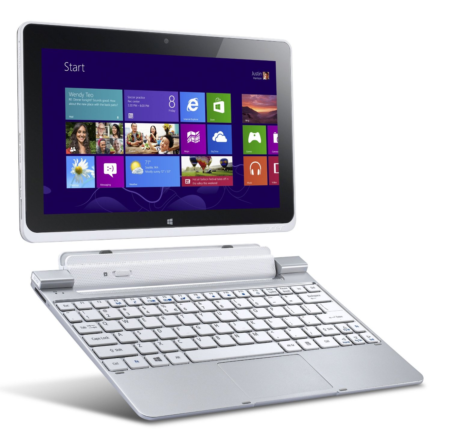 Acer Iconia Tab W510-27602G03iss - 64GB - WIFI - inkl. Keyboard Dock |  LapStore.de