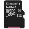 Kingston - 64GB - Class 10 - microSDHC inkl. Adapter