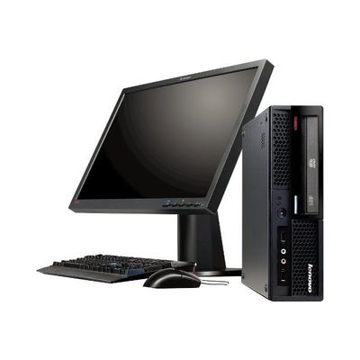 Lenovo ThinkCentre M58 USFF + Lenovo L2250p - Win7 - Komplettsystem
